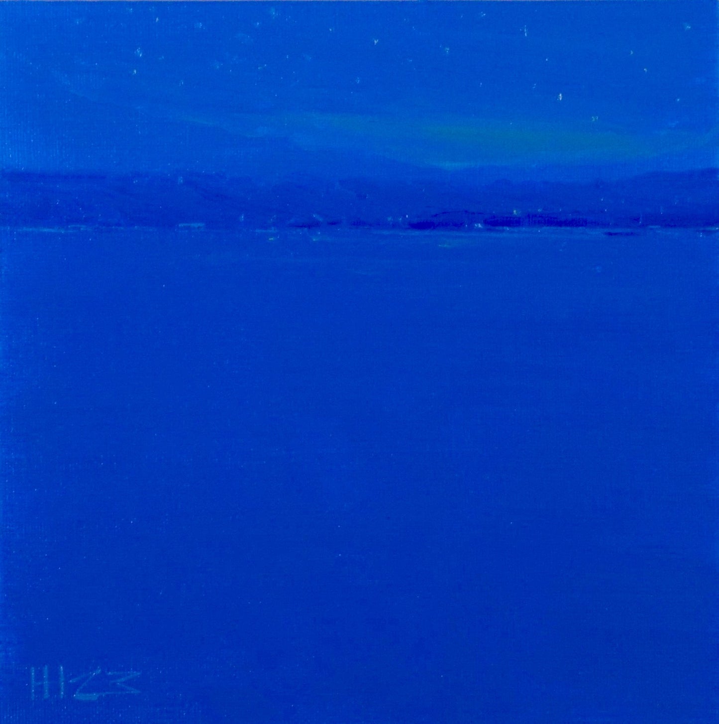 Predawn- 20x20cm / Oil painting on canvas panel