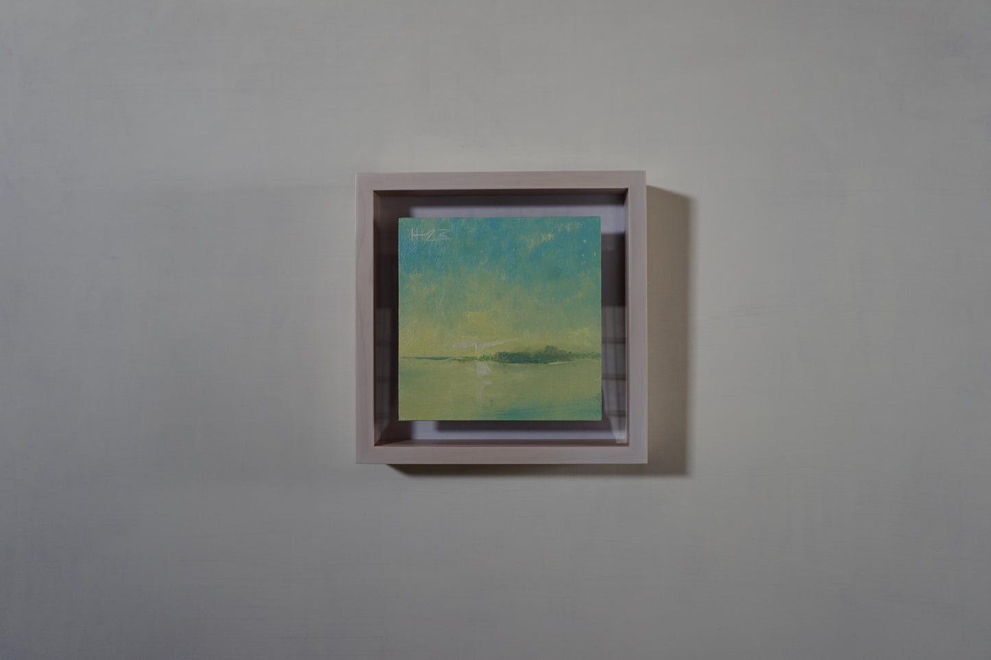 Little island- 15x15cm / Oil painting on canvas panel
