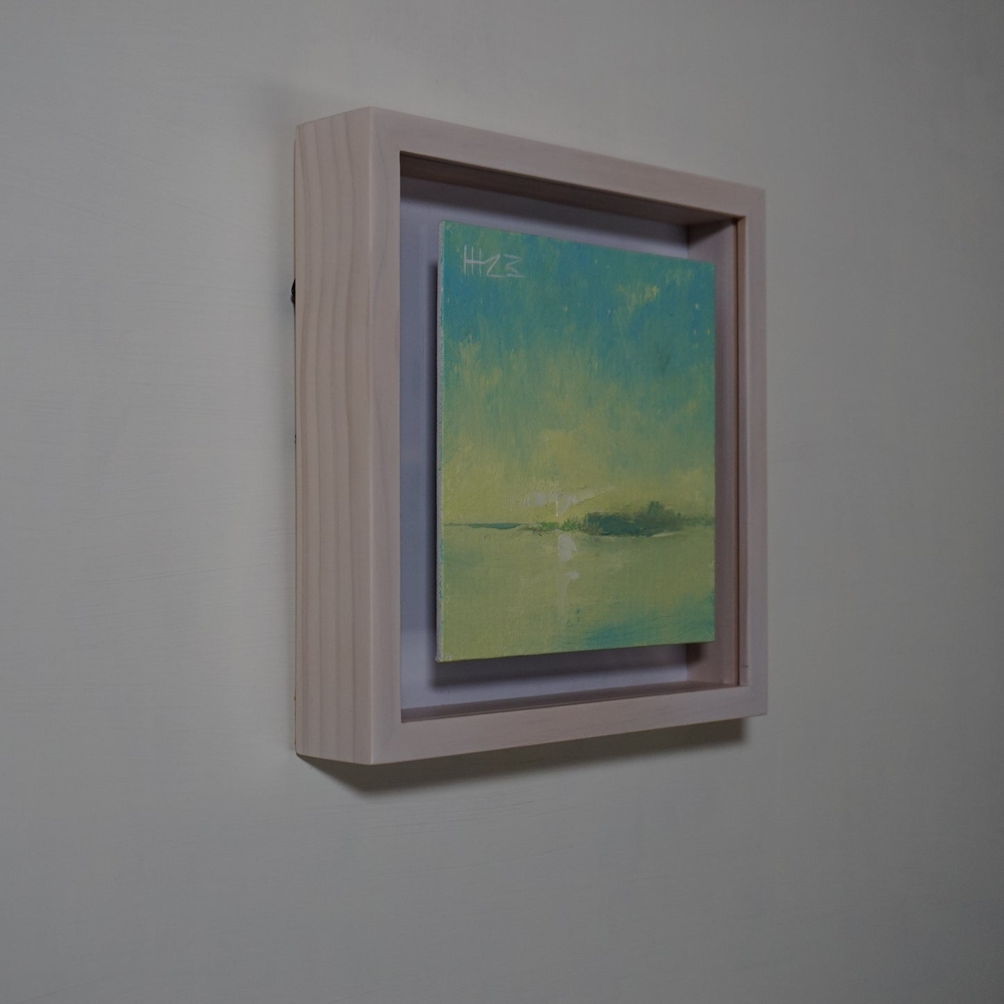 Little island- 15x15cm / Oil painting on canvas panel