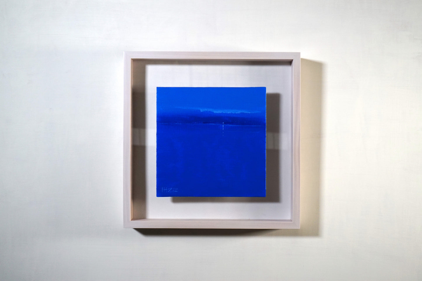 Blue dawn- 20x20cm / Oil painting on canvas panel
