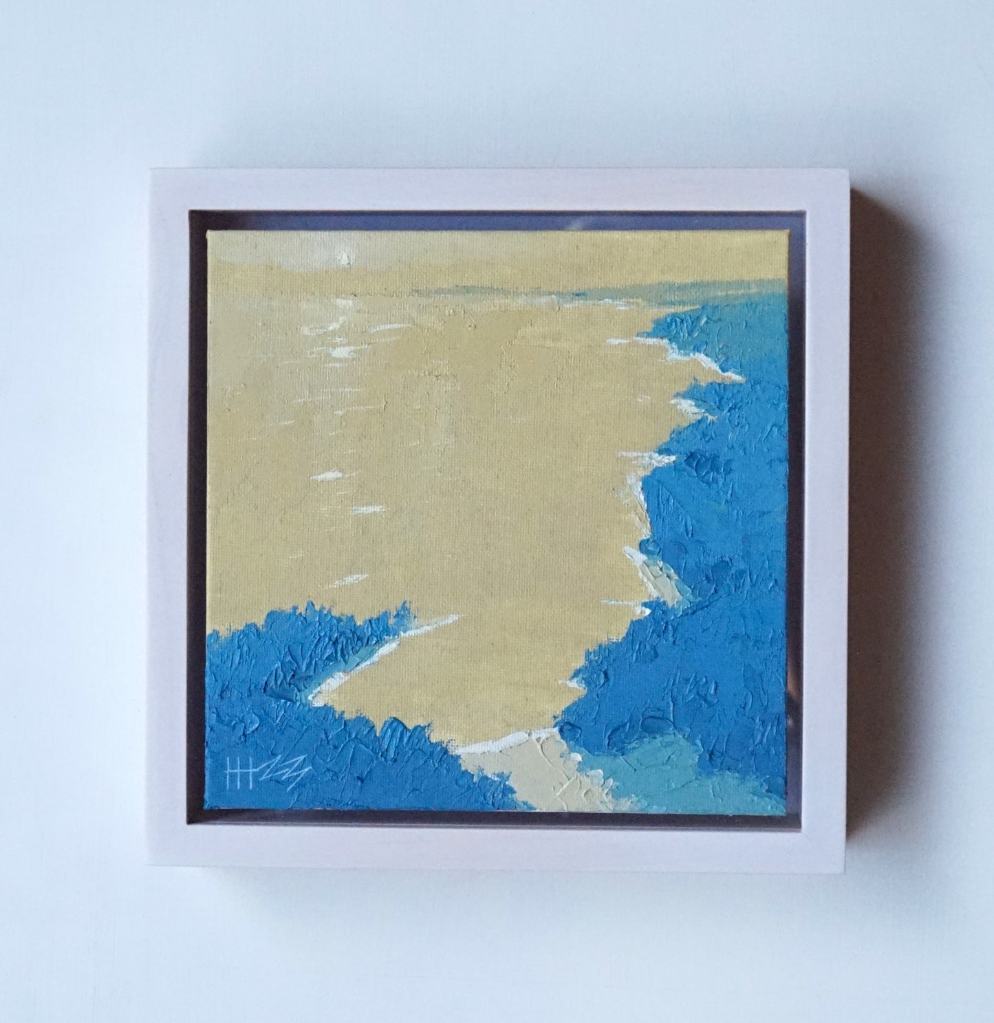 The perfect place- 18x18cm / Oil painting on canvas panel