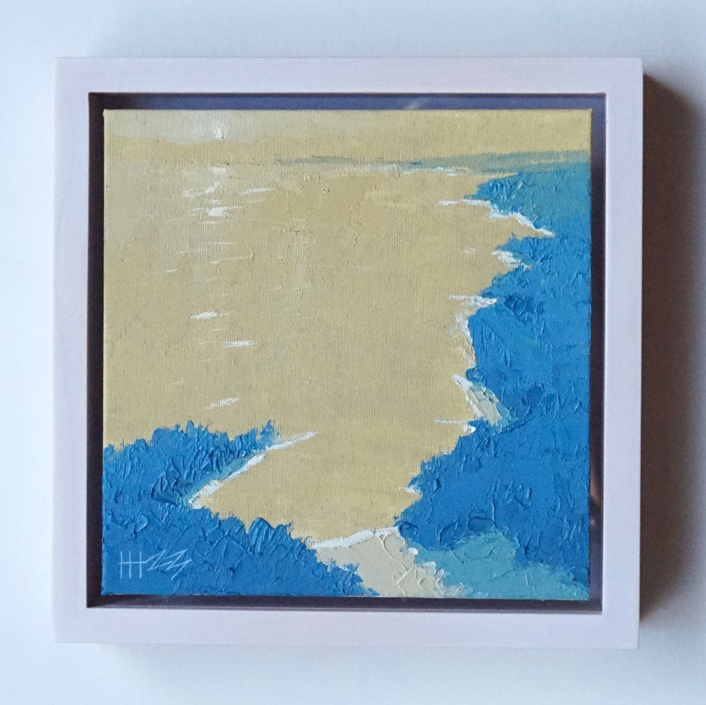 The perfect place- 18x18cm / Oil painting on canvas panel