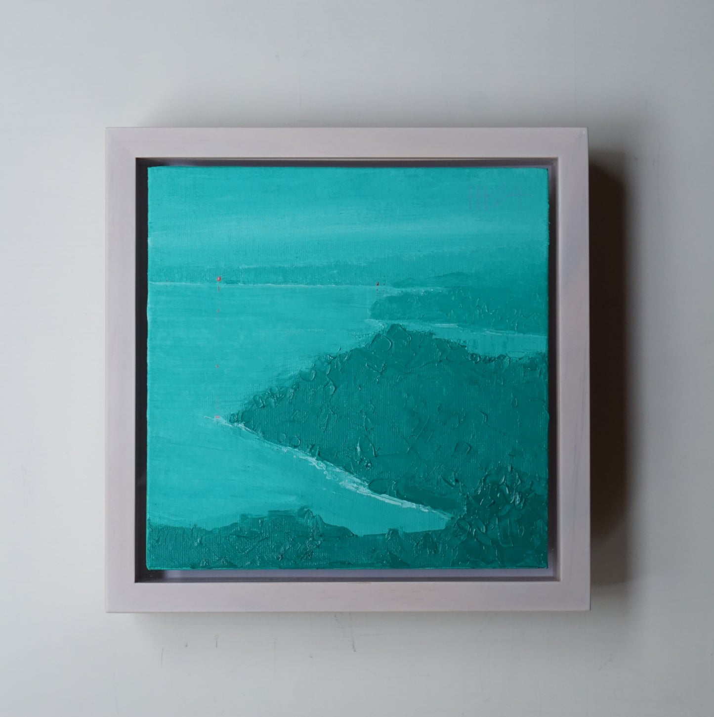 Distant lands- 18x18cm / Oil painting on canvas panel