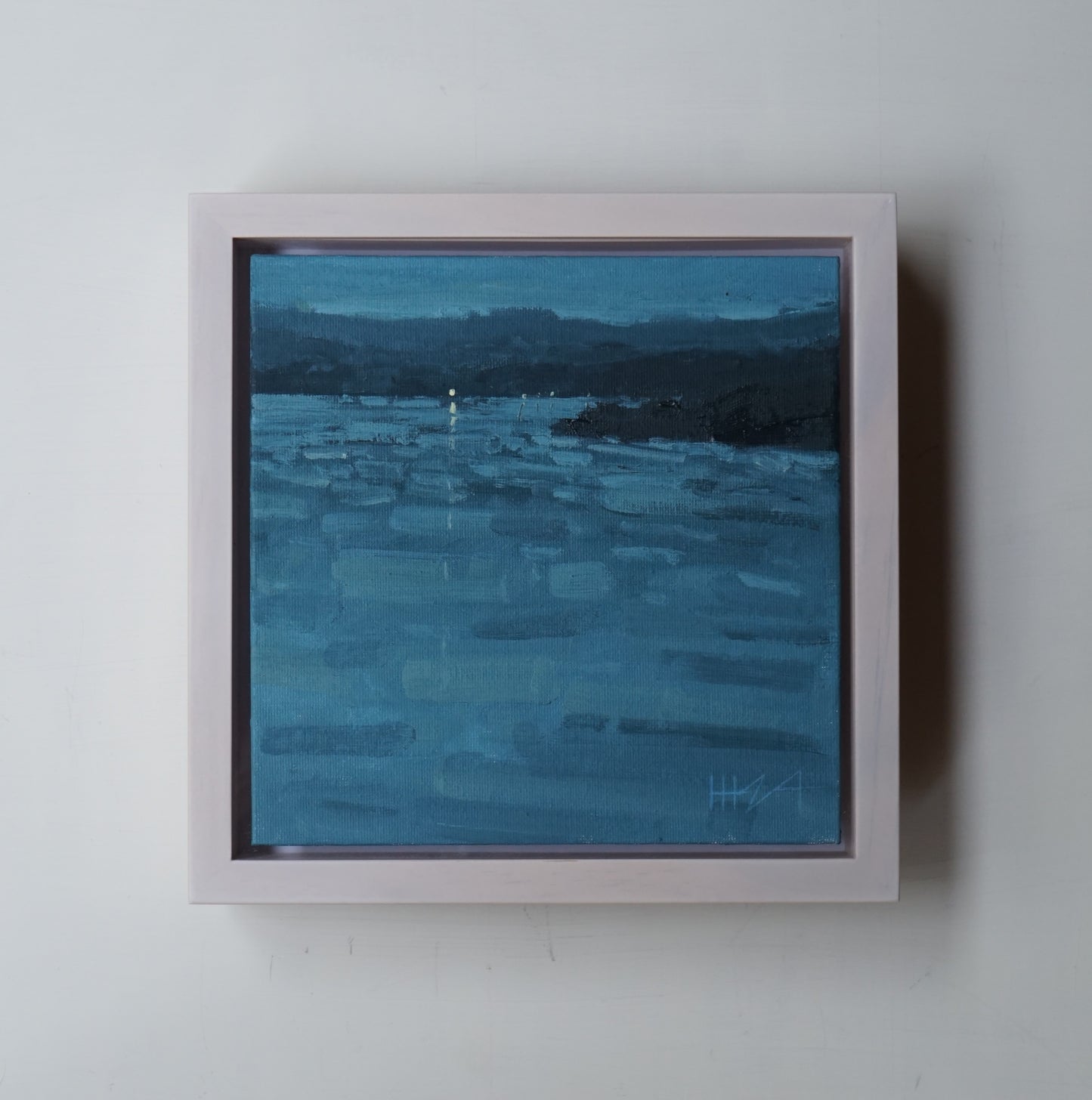 Welcome home- 18x18cm / Oil painting on canvas panel