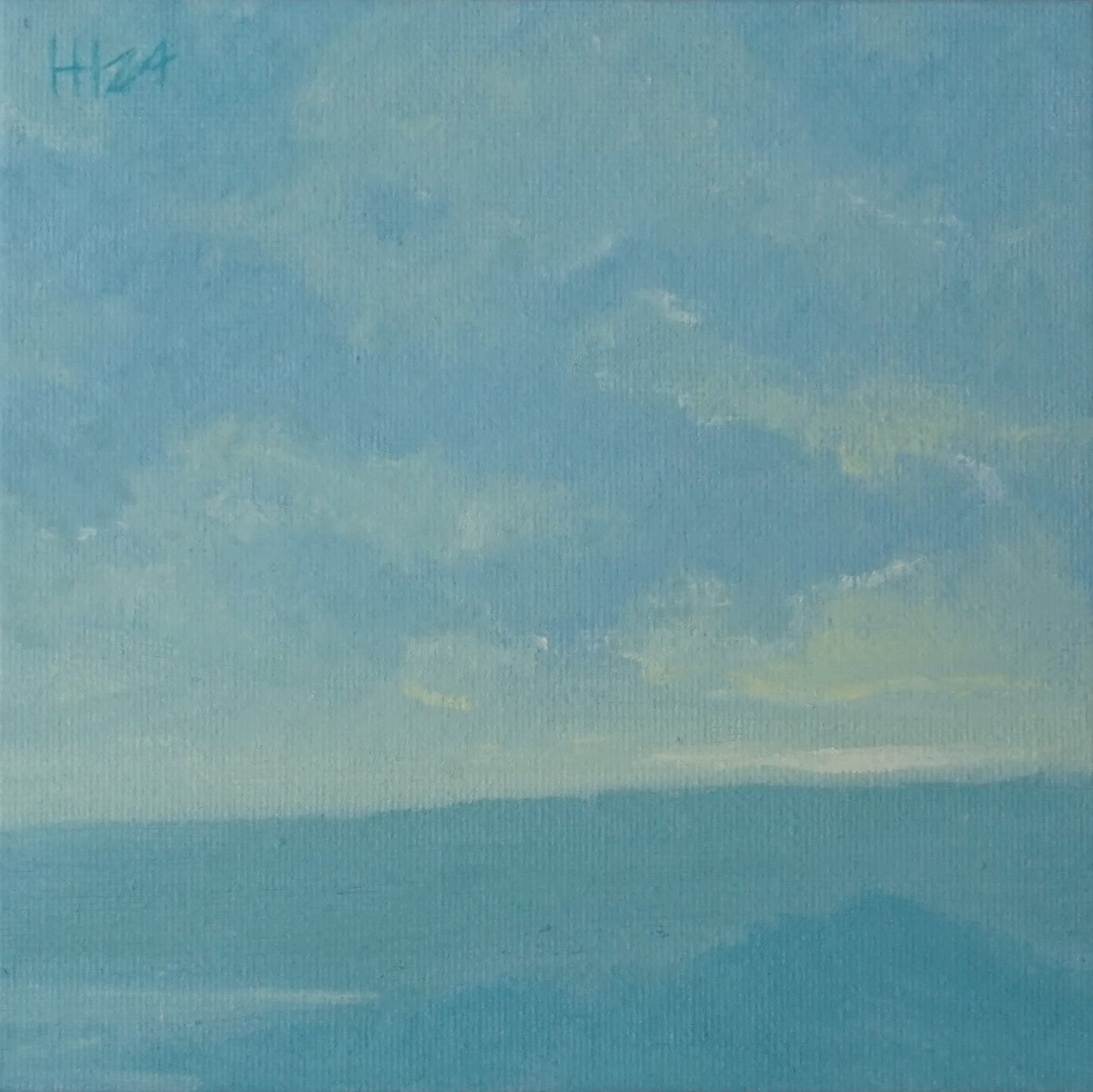 Soothing environment- 15x15cm / Oil painting on canvas panel