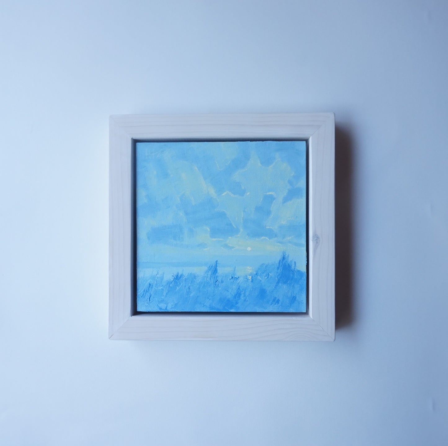 Beyond- 20x20cm / Oil painting on canvas panel