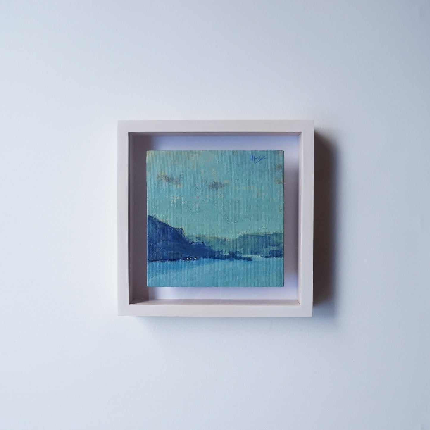 Summer light- 15x15cm / Oil painting on canvas panel