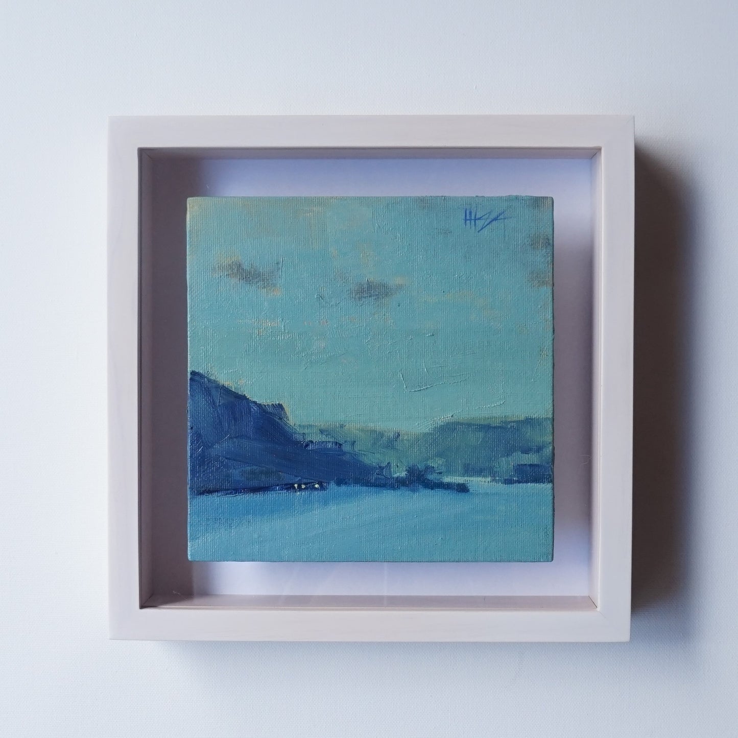 Summer light- 15x15cm / Oil painting on canvas panel