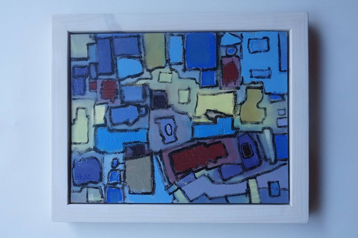 Continuous shift- 28x35.5cm / Oil painting on canvas panel