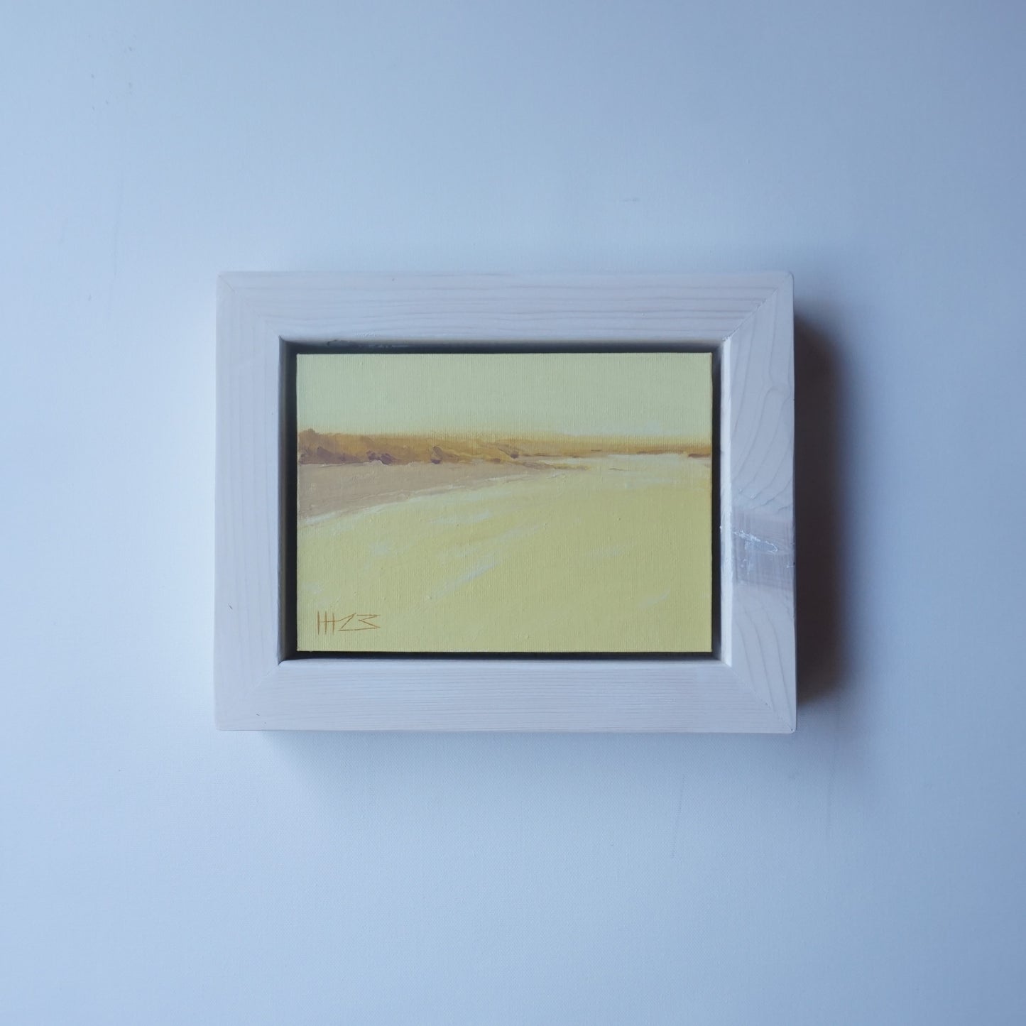 Hinode beach- 18x13cm / Oil painting on canvas panel