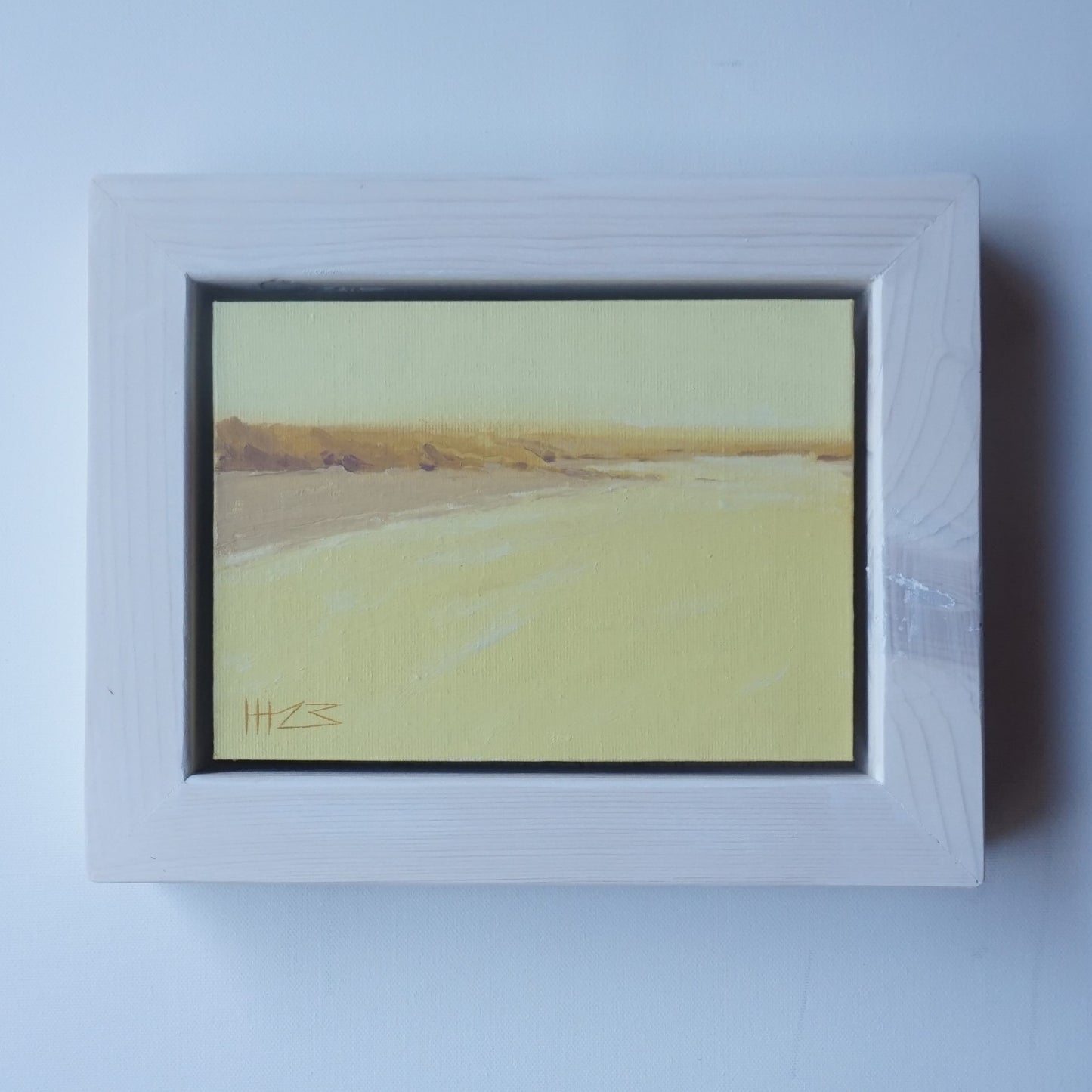 Hinode beach- 18x13cm / Oil painting on canvas panel