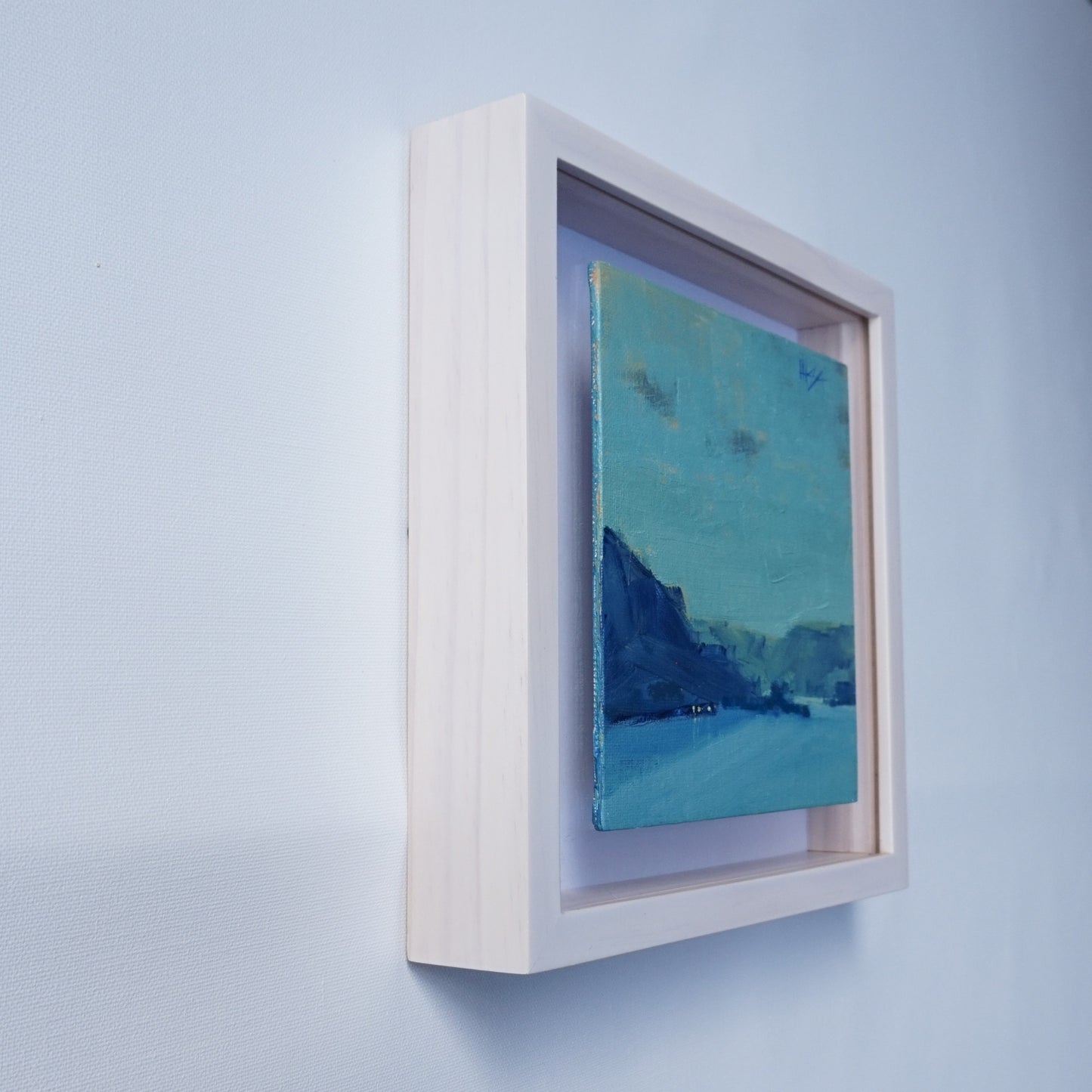 Summer light- 15x15cm / Oil painting on canvas panel