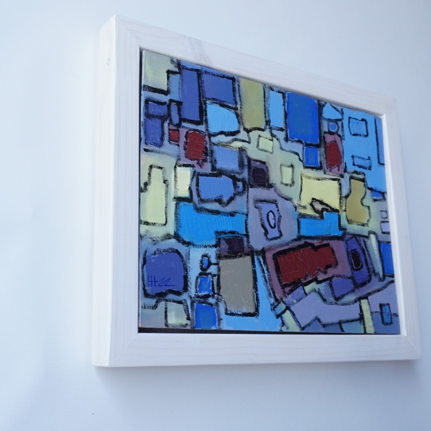 Continuous shift- 28x35.5cm / Oil painting on canvas panel
