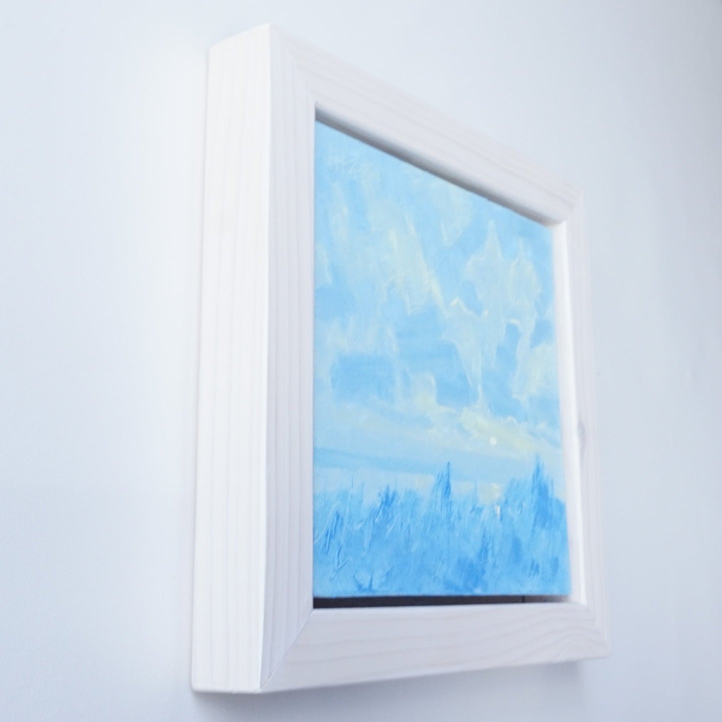 Beyond- 20x20cm / Oil painting on canvas panel