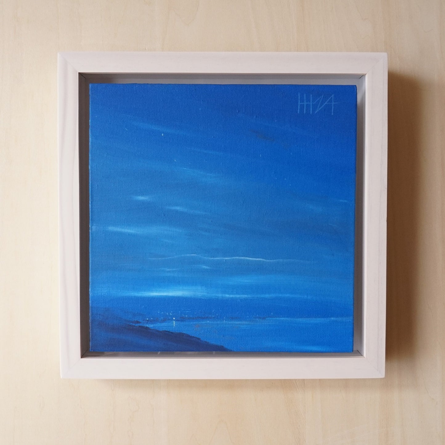 Hints of dawn- 18x18cm / Oil painting on canvas panel