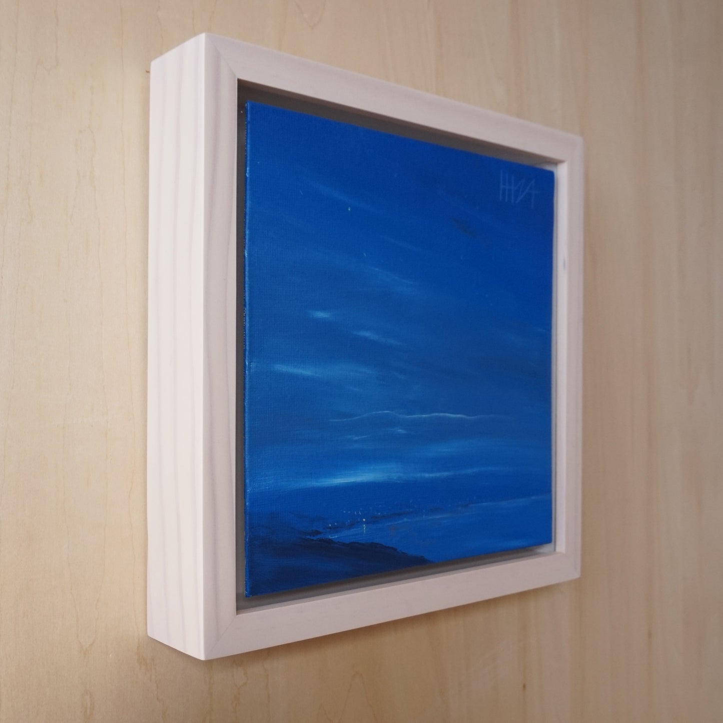 Hints of dawn- 18x18cm / Oil painting on canvas panel