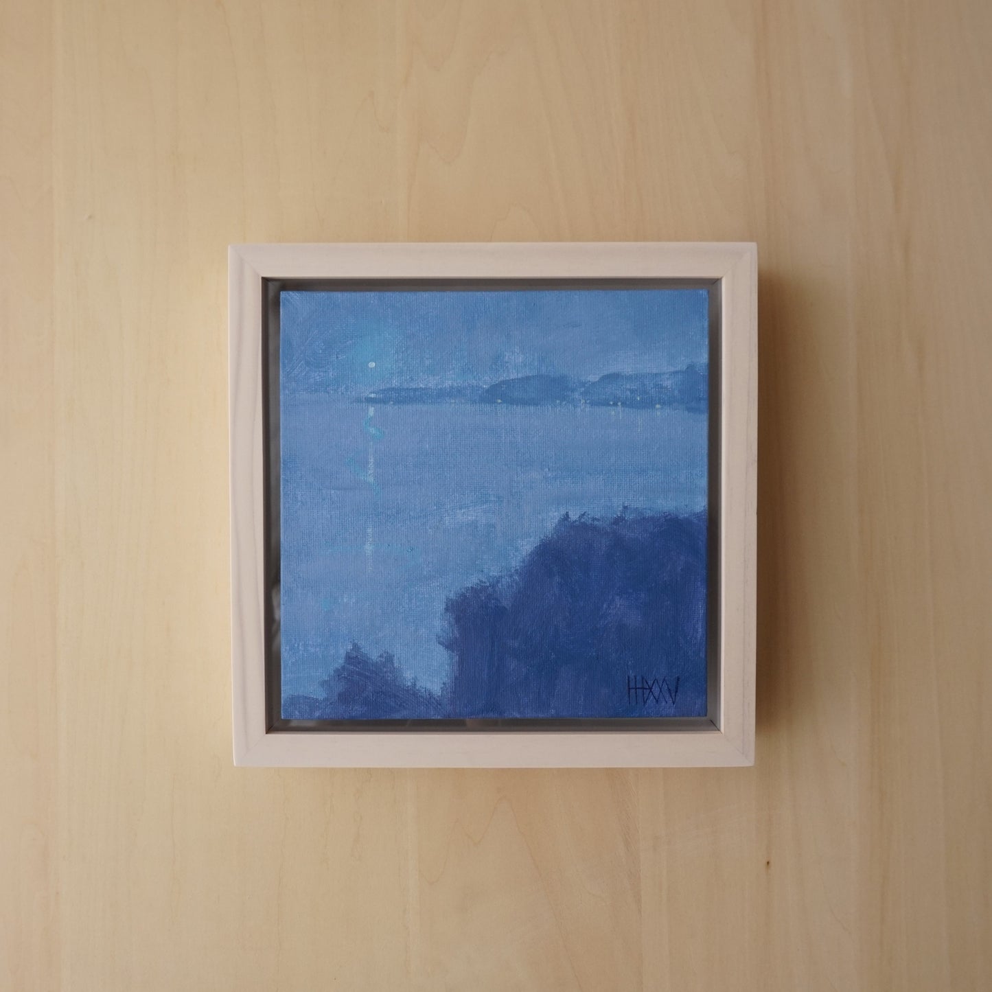 Air- 18x18cm / Oil painting on canvas panel