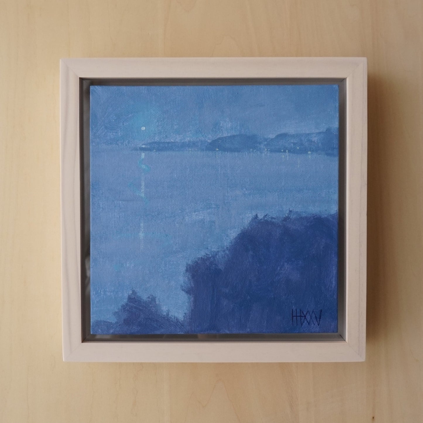 Air- 18x18cm / Oil painting on canvas panel