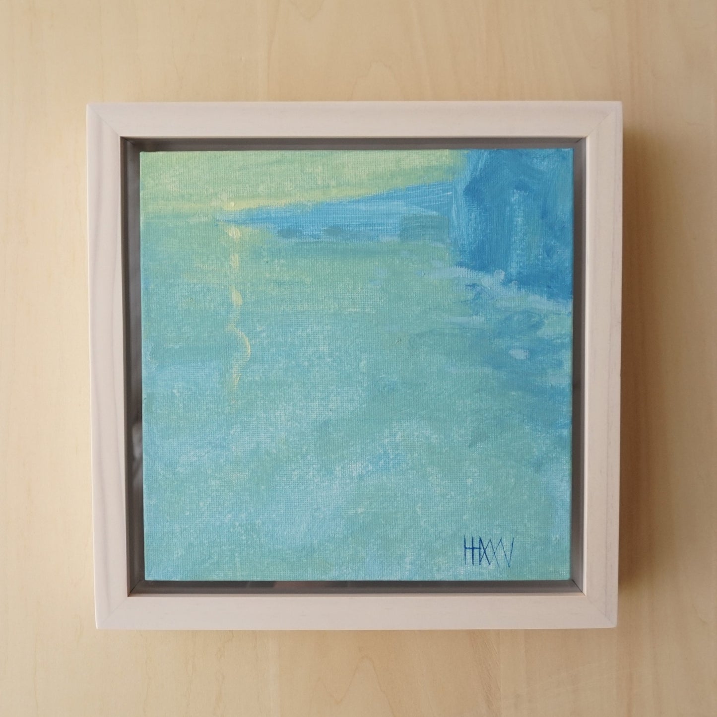 The power of light- 18x18cm / Oil painting on canvas panel