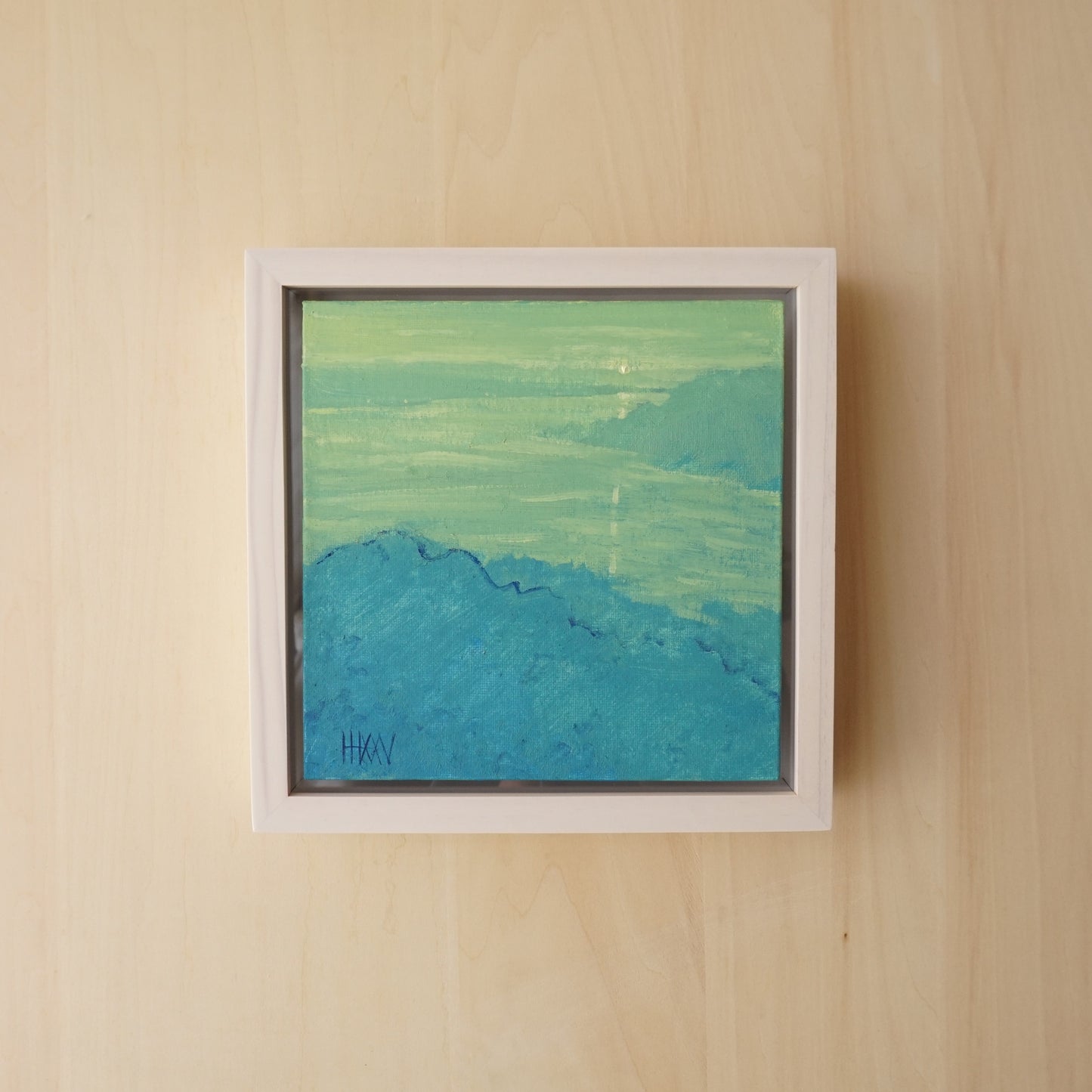 Wonderland- 18x18cm / Oil painting on canvas panel