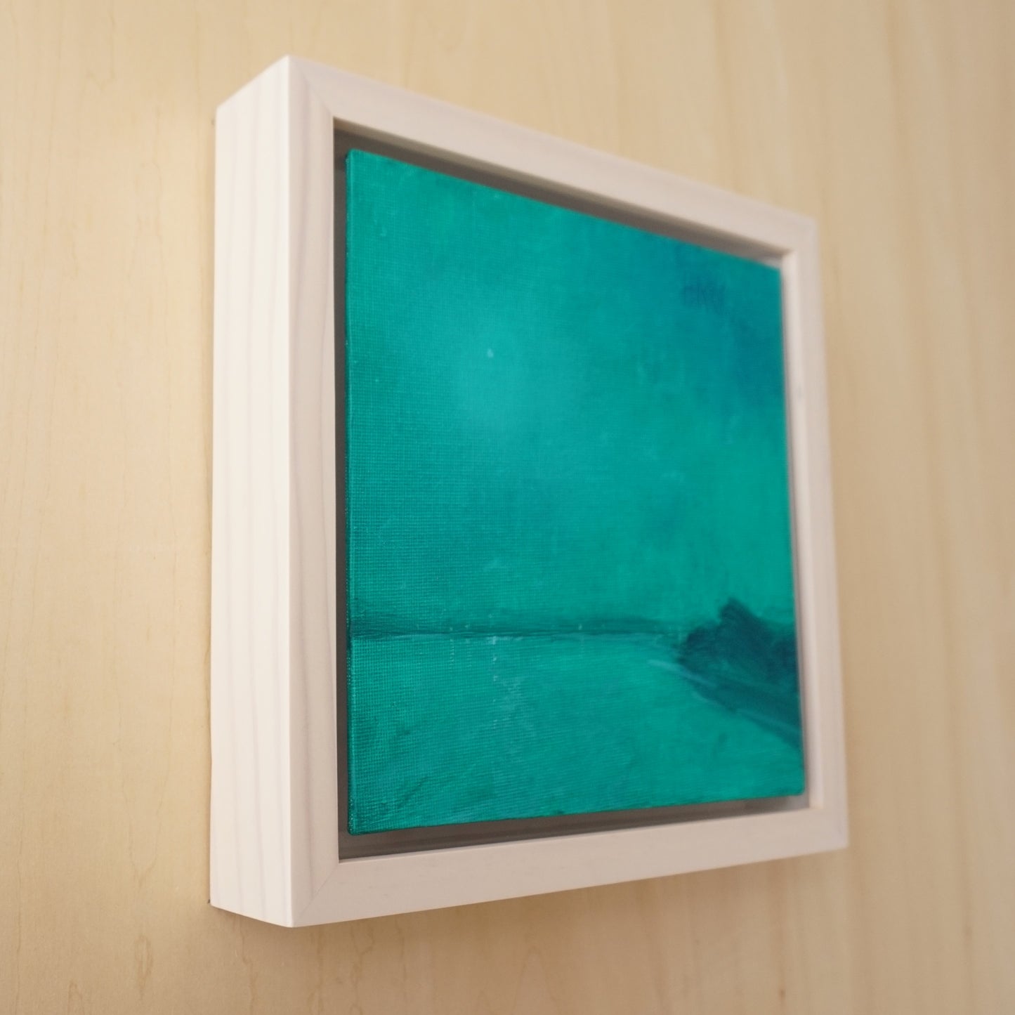 A space in time- 18x18cm / Oil painting on canvas panel