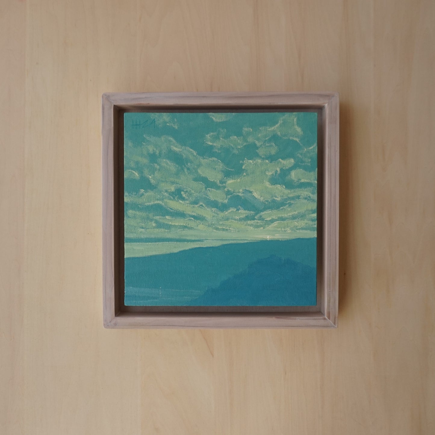 Precious- 25.5x25.5cm / Oil painting on canvas panel