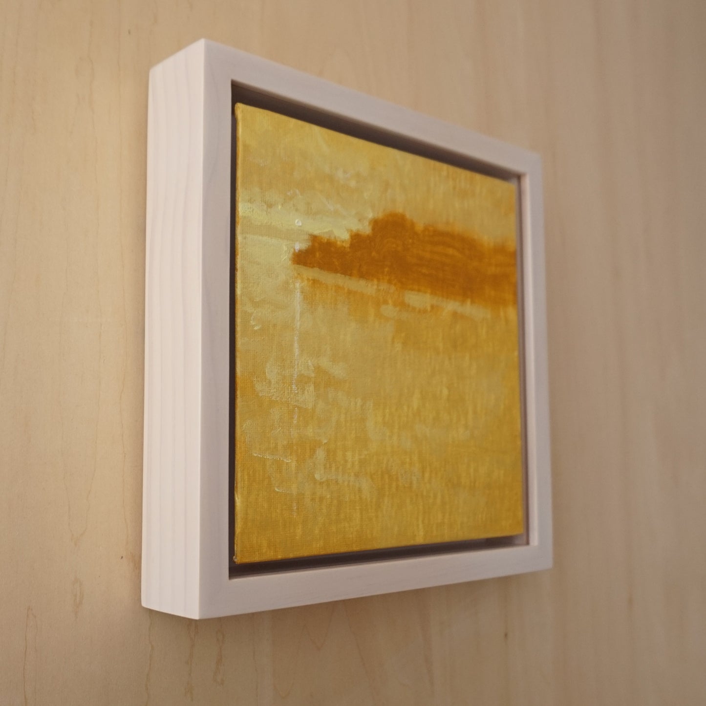 Dappled in Gold- 18x18cm / Oil painting on canvas panel
