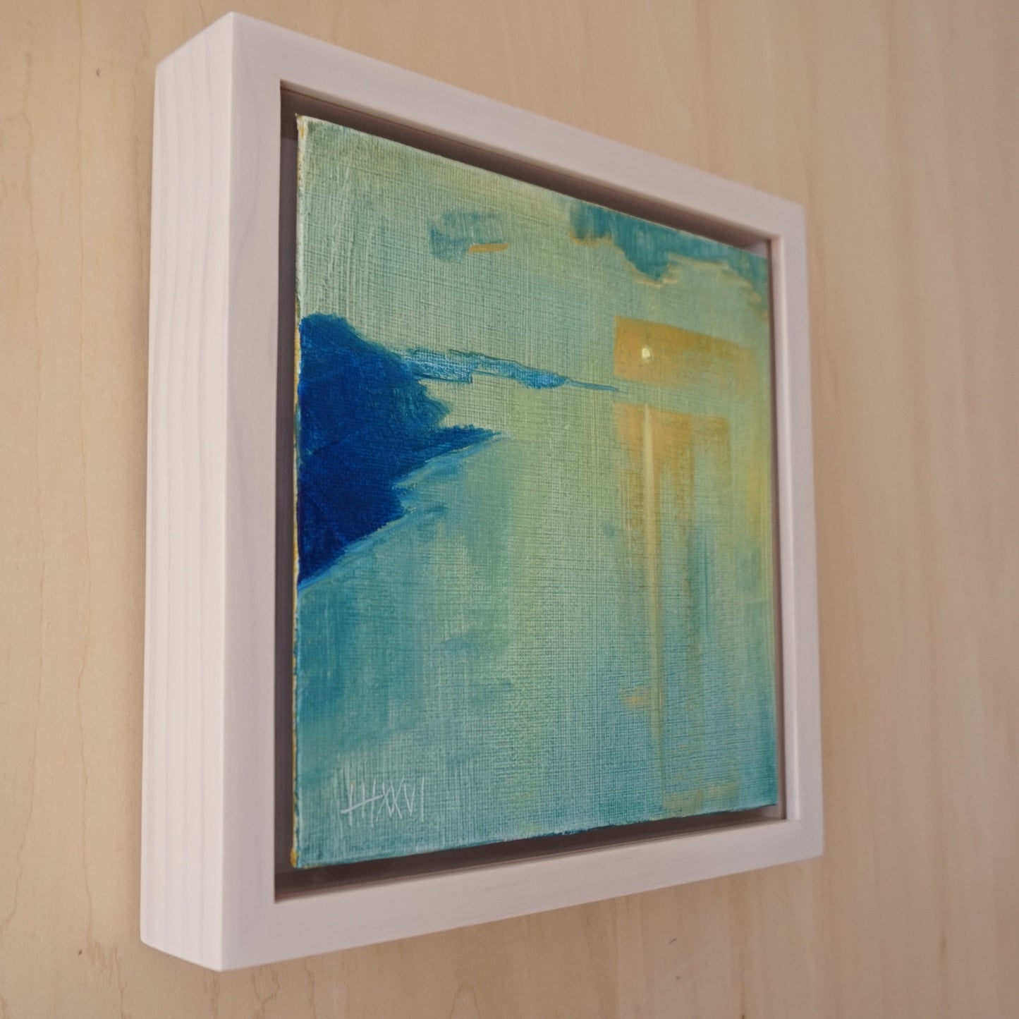 Weightless- 18x18cm / Oil painting on canvas panel
