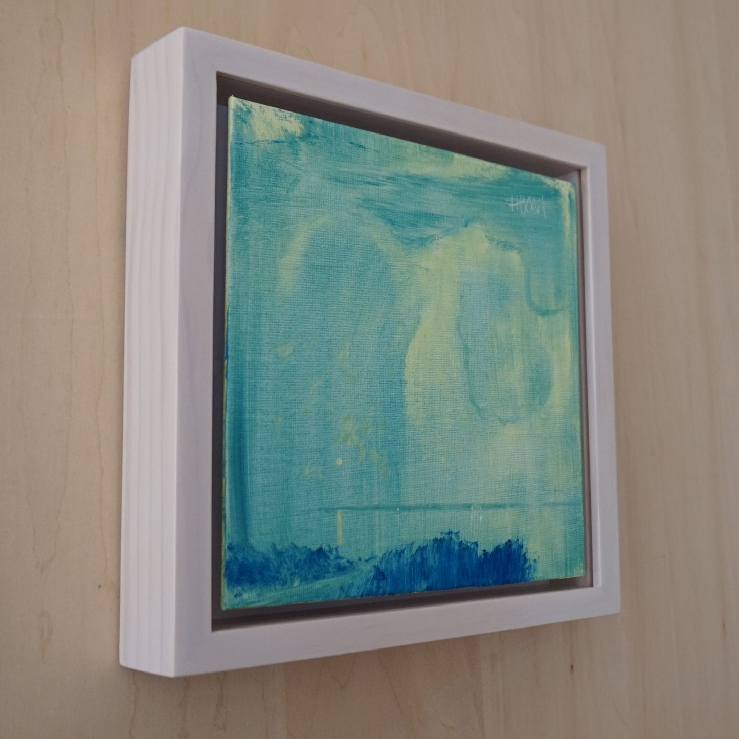 Summer Rains 18x18cm / Oil painting on canvas panel