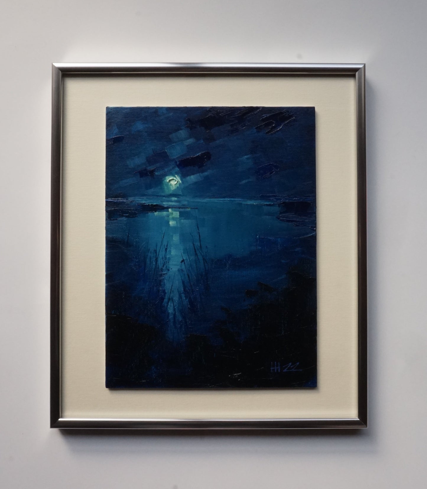 Radiation- 23x30.5cm / Oil painting on canvas panel