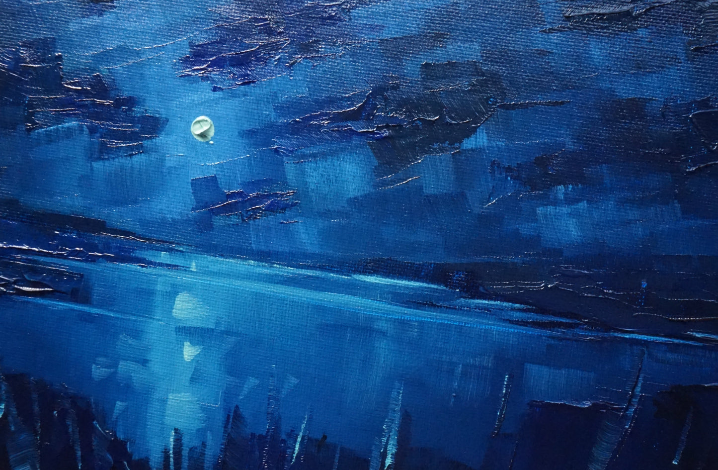 Glow- 23x30.5cm / Oil painting on canvas panel