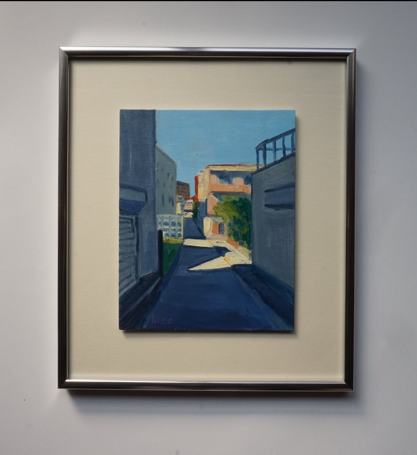 Brilliant sunshine - 20x25.5cm / Oil painting on canvas panel