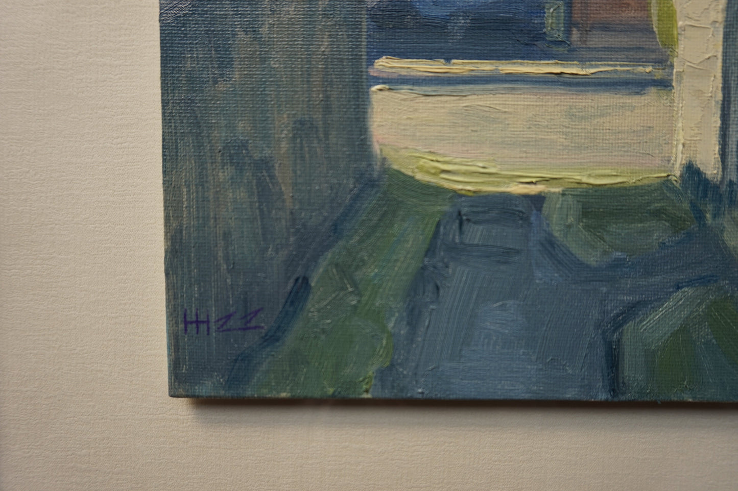 The Path- 20x25.5cm / Oil painting on canvas panel