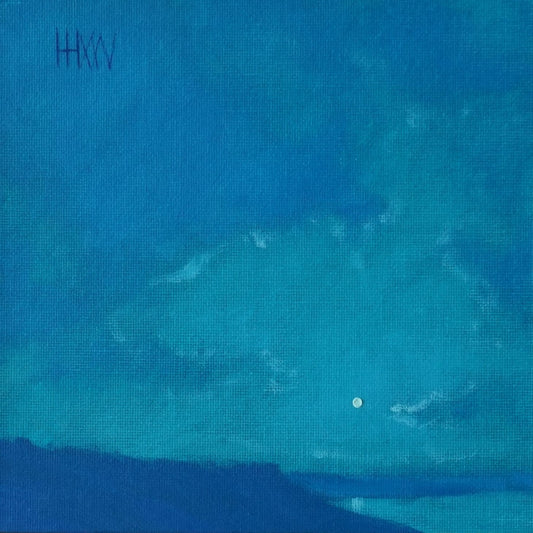 Beacon of the night- 18x18cm / Oil painting on canvas panel