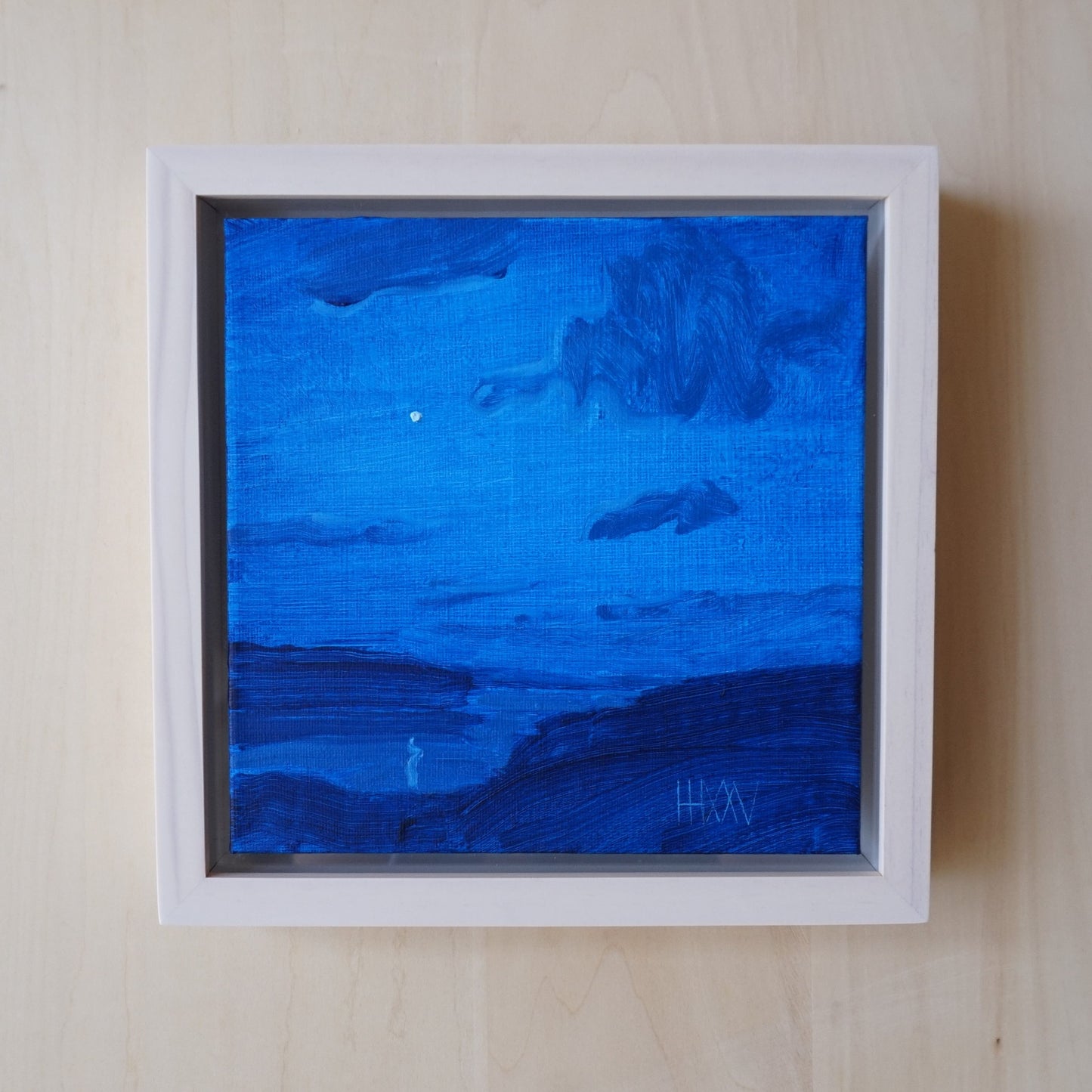 Momentum- 18x18cm / Oil painting on canvas panel