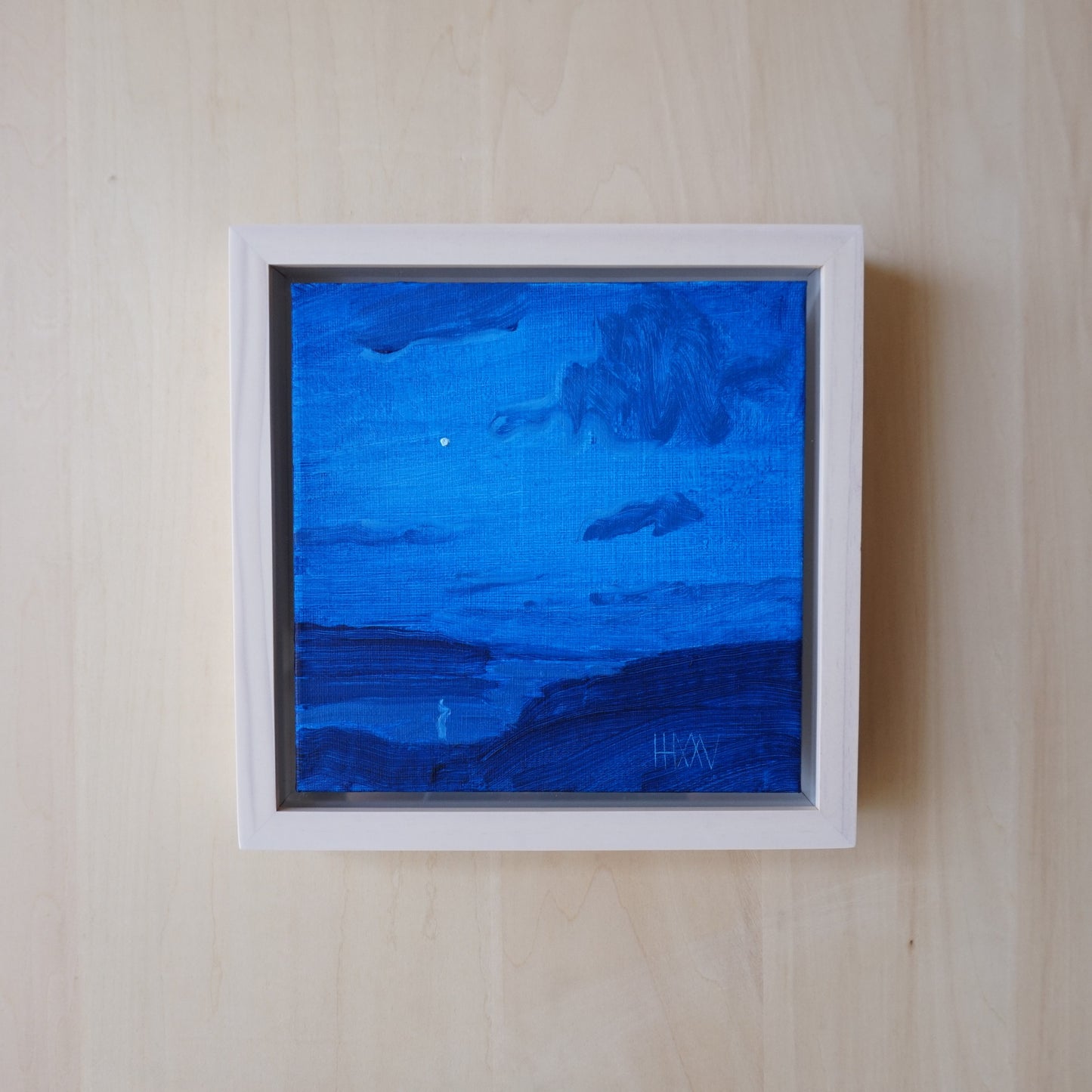 Momentum- 18x18cm / Oil painting on canvas panel