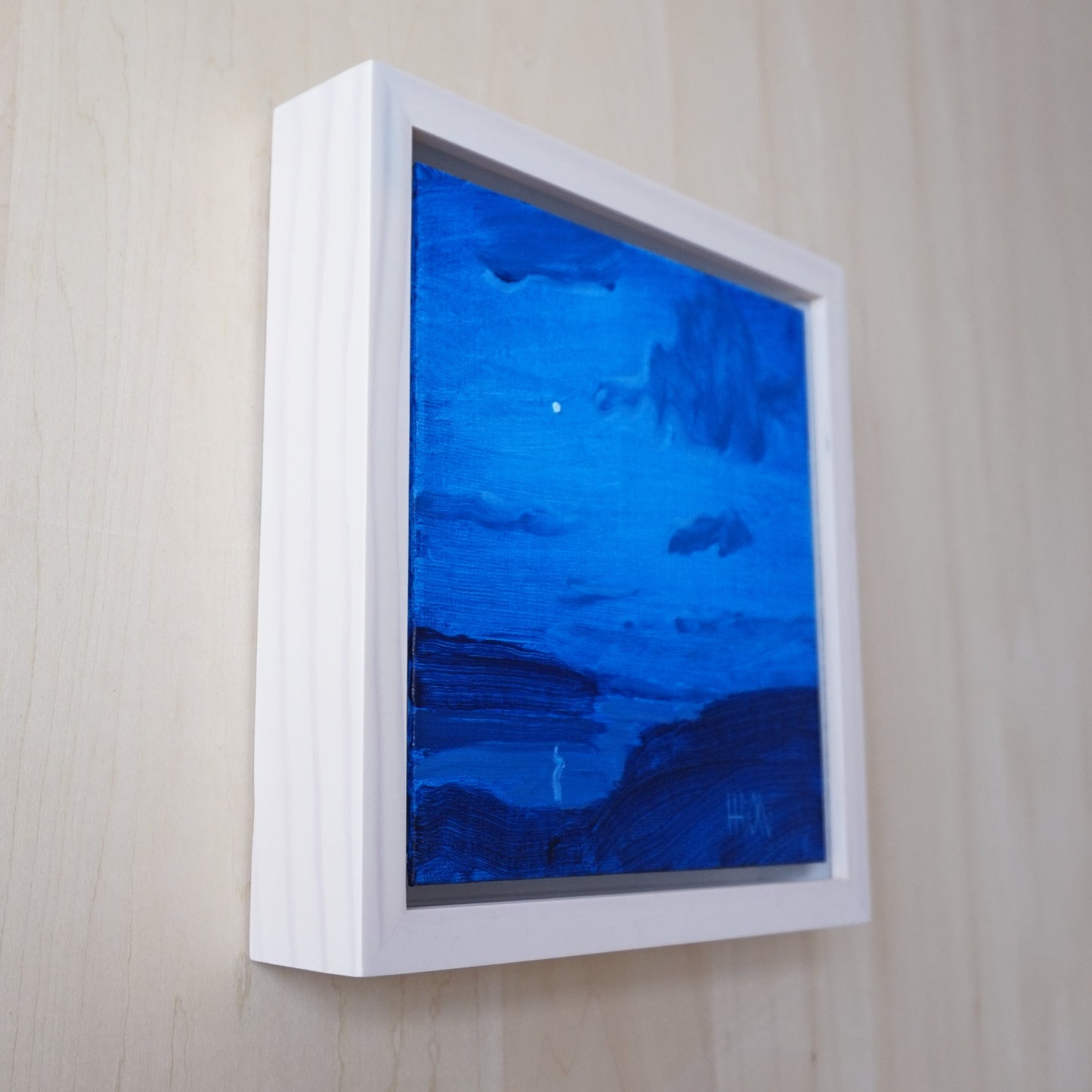 Momentum- 18x18cm / Oil painting on canvas panel