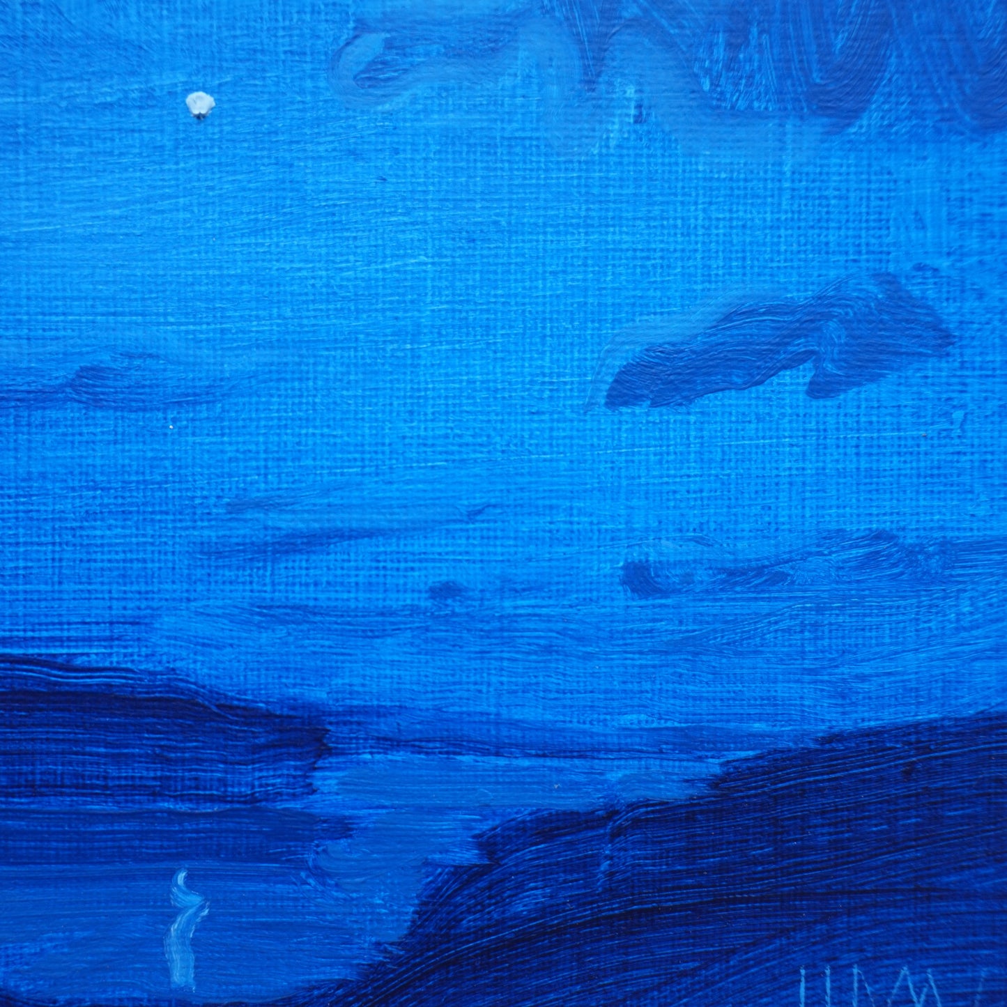 Momentum- 18x18cm / Oil painting on canvas panel