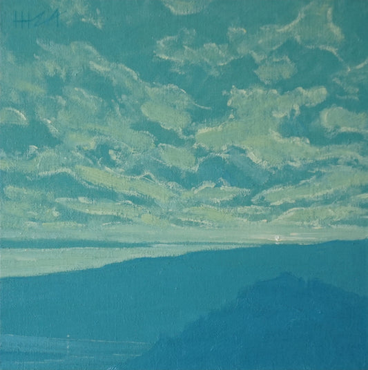 Precious- 25.5x25.5cm / Oil painting on canvas panel