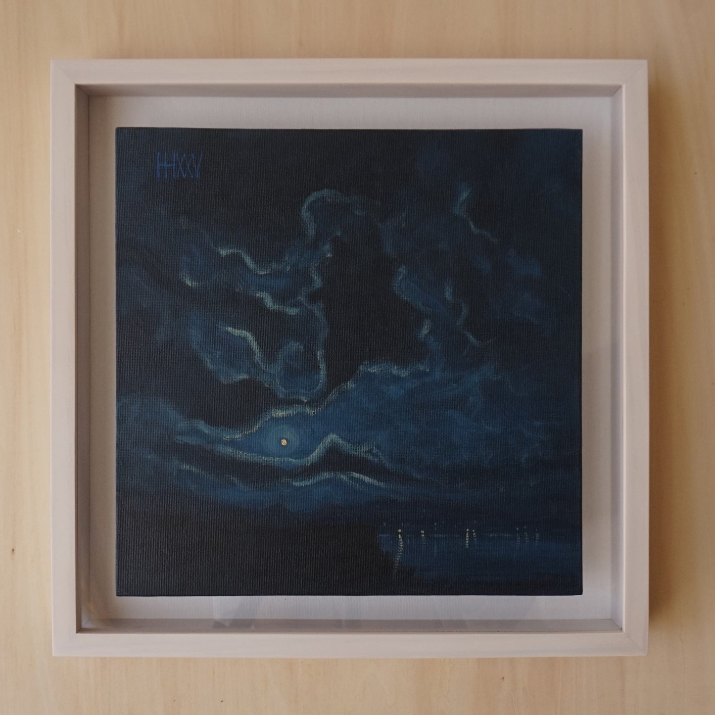 Creatures of the sky- 25.5x25.5cm / Oil painting on canvas panel