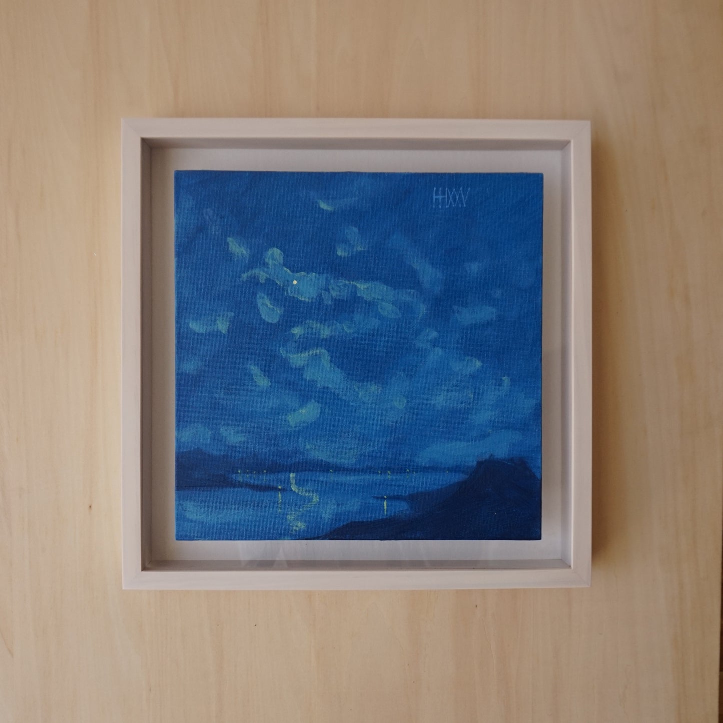 Compliments - 25.5x25.5cm / Oil painting on canvas panel