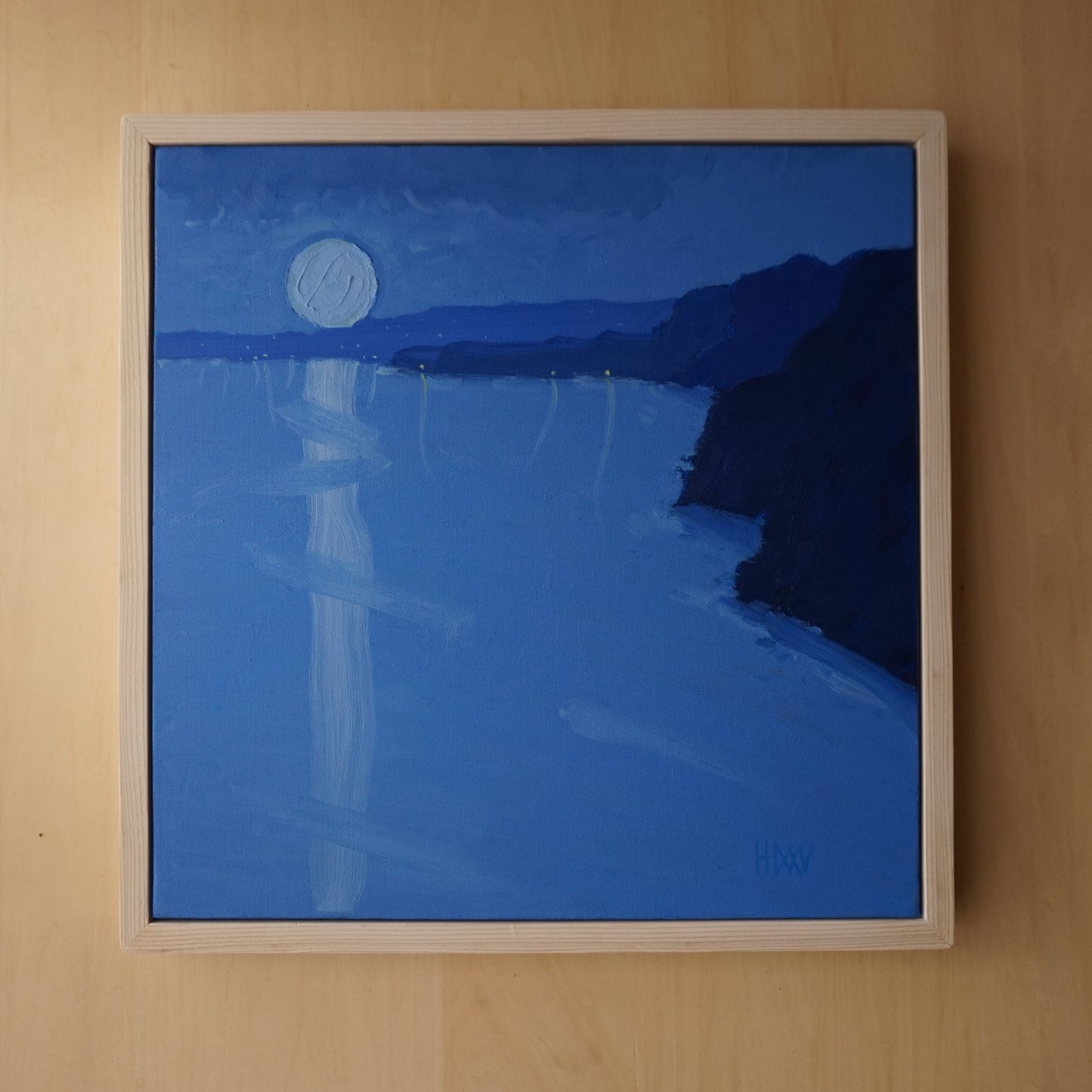 Clarity- 40x40.5cm / Oil painting on canvas