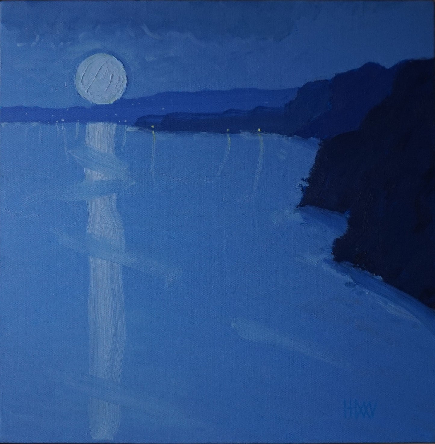 Clarity- 40x40.5cm / Oil painting on canvas