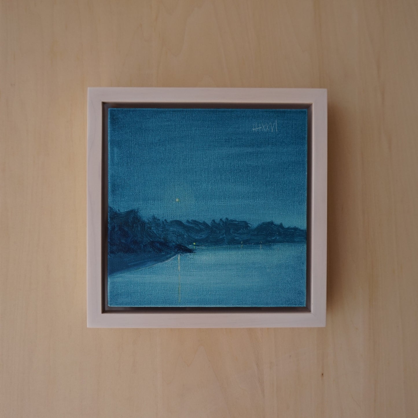 Quiet Tones- 18x18cm / Oil painting on canvas panel