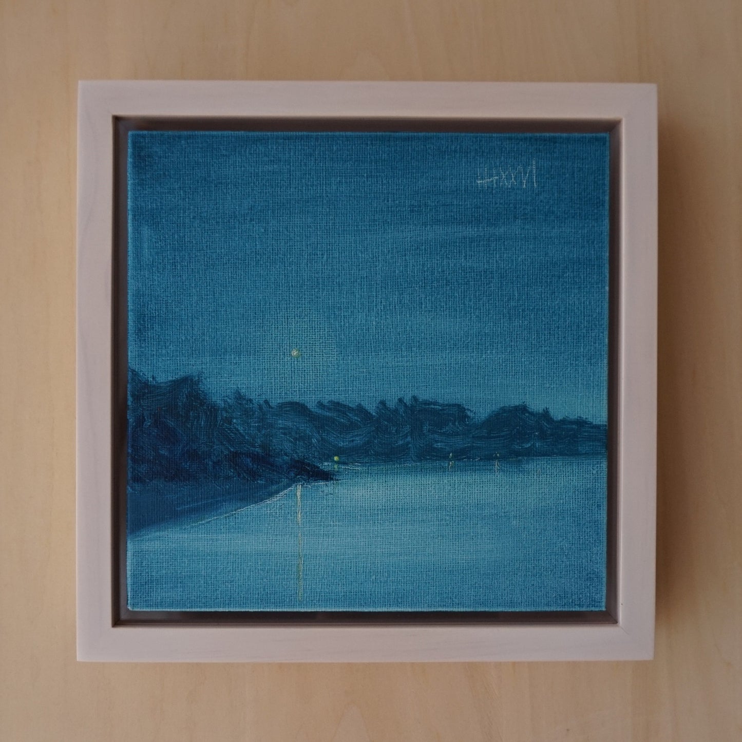 Quiet Tones- 18x18cm / Oil painting on canvas panel