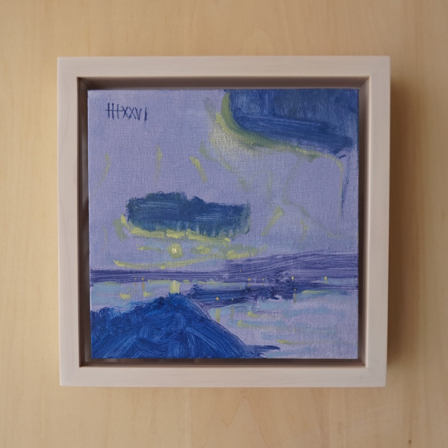 Life Force 18x18cm / Oil painting on canvas panel
