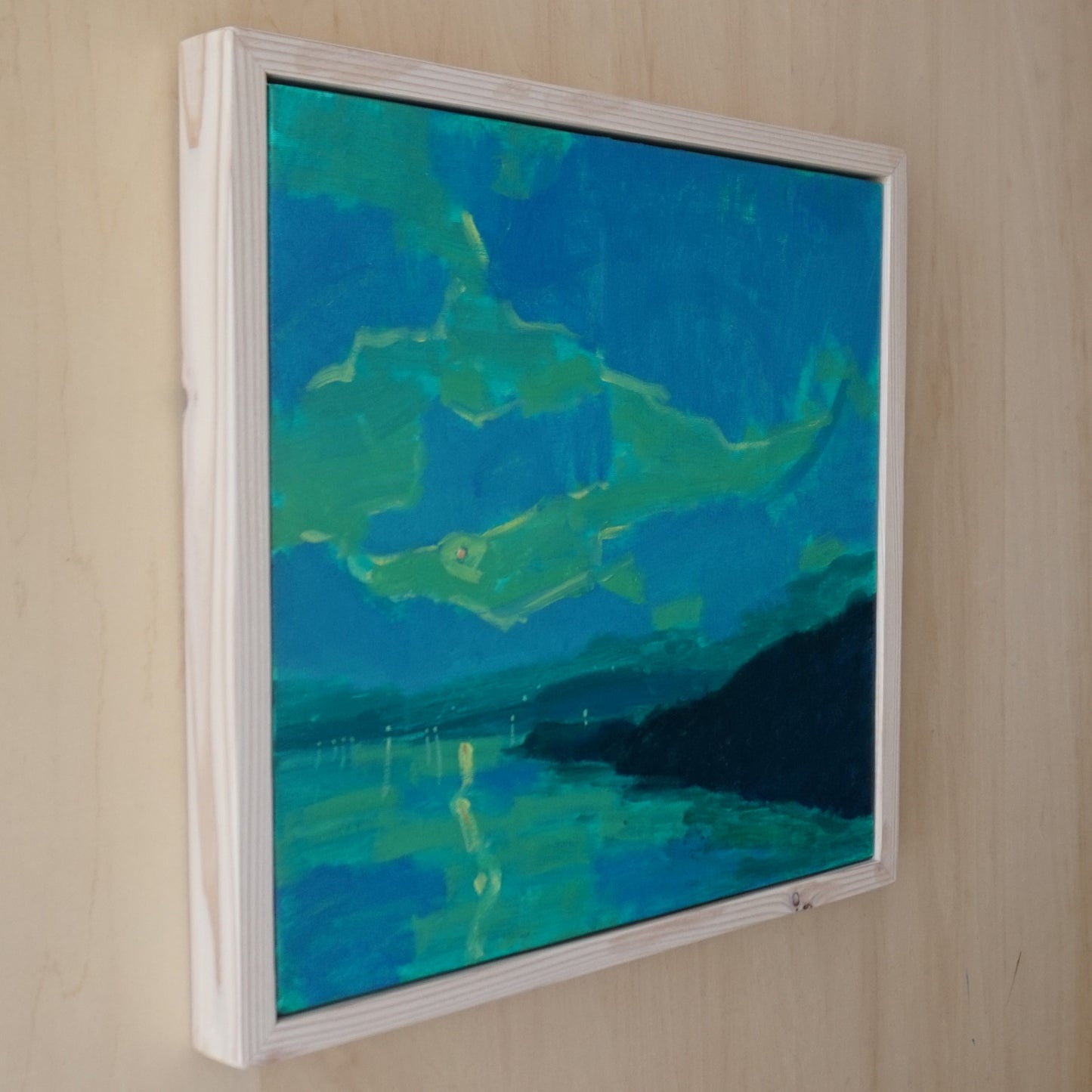 Building Blocks 37x37cm / Oil painting on canvas