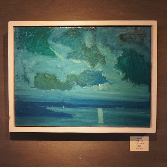 Moonlit 44x35cm / Oil painting on canvas